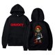 thumbnail image 2 of Película de terror juego infantil Chucky sudaderas con capucha Harajuku ropa informal estilo Hip Hop hombres mujeres Otoño Invierno Sudadera con capucha pulóver Tops, 2 of 5