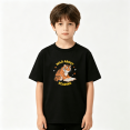 thumbnail image 2 of Wild About Reading Boys Graphic Tee, Cute Cartoon Tiger Book 100% Cotton Kids Short Sleeve T-Shirt, 2 of 5