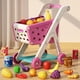 thumbnail image 2 of Juego para carrito de compras Jovow, 98 piezas, con comida simulada para más de 3 años, 2 of 6