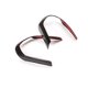 thumbnail image 2 of Decoración de lentejuelas para volante de coche, 2 piezas ABS cromado/fibra de carbono, marco decorativo para volante de coche, ajuste para volante, 2 of 5