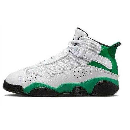 Little Kid's Jordan 6 Rings White/Lucky Green-Black (323432 131) - 10.5
