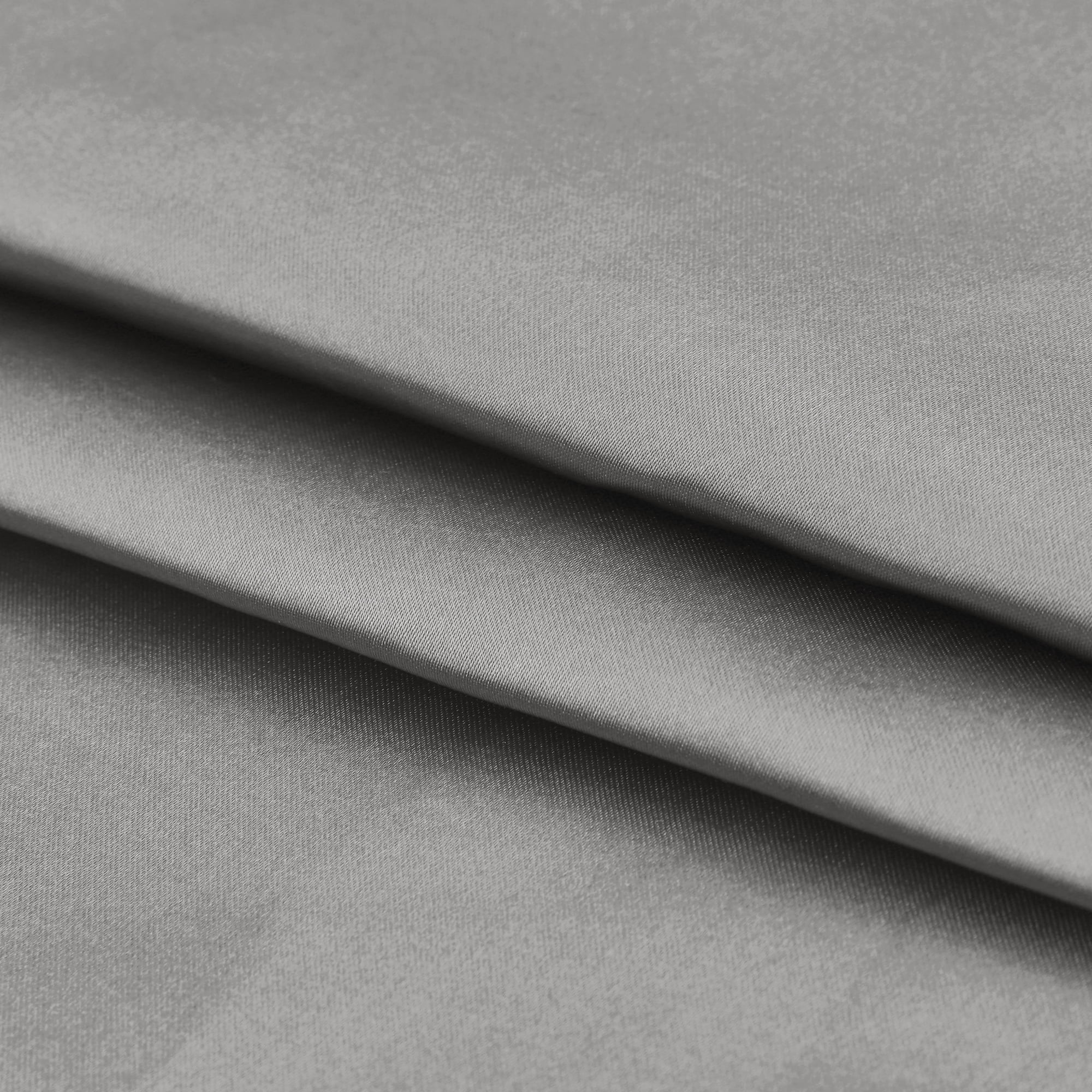 Unique Bargains Soft and Durable Envelope Closure Satin Pillowcase (2 Count) Dark Gray Standard