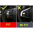 thumbnail image 6 of 7x Steering Wheel Button Trim Cover Fit For BMW X3 F25（11-17）X4 F26（14-17）B, 6 of 8