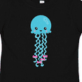 thumbnail image 4 of Inktastic Cute Jellyfish, Little Jellyfish, Blue Jellyfish Girls Toddler T-Shirt, 4 of 5