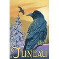 thumbnail image 5 of Juneau, Alaska, Raven Scene, Lantern Press, Premium Playing Cards, 52 Card Deck with Jokers, USA Made, 5 of 5