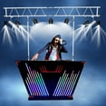 thumbnail image 2 of DJ Foldable Lighting Bar with Par Lights, RGB LED Lights, Adjustable Brackets, Multiple Light Effects, Easy to Use for Parties & Stage Shows, 2 of 7