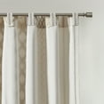 thumbnail image 5 of INK+IVY Modern Curtain Adult Indoor Cotton Curtain, 50x95", Ivory, 5 of 8