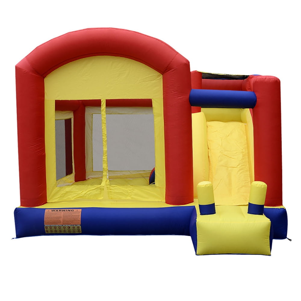 GVN Inflatable Bounce House Castle with Super Slide & Blower, Bounce House with Blower, Inflatable Jump Bouncy Castle for Kids,Ball Pool for Backyard Play & Party Fun GVN Inflatable Bounce House Castle with Super Slide & Blower, Bounce House with Blower, Inflatable Jump Bouncy Castle for Kids,Ball Pool for Backyard Play & Party Fun