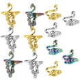 thumbnail image 4 of HLONK 12Pcs Adjustable Knitting Loops Crochet Rings Crochet Open Ring Yarn Guide Rings Crochet Tools, 4 of 7
