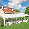 thumbnail image 3 of Devoko 10' x 30' Outdoor Gazebo Wedding Party Tent Patio Canopy Camping Shelter Pavilion w/Removable Sidewalls Carport Cater BBQ Events, 3 of 7