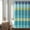 Blue_Green, variant on Lush Decor Bohemian Multicolor Floral Stripe Shower Curtain, 72x72, 100% Polyester, Machine Wash