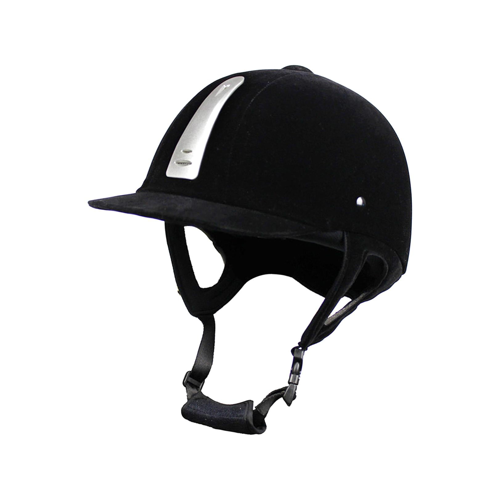 Wswqop Men Women Equestrian Hat Equestrian Equipment Comfortable Outdoor Sports Hat Cap M