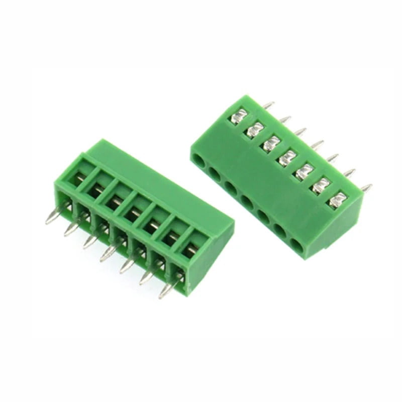 5PCS KF128 2.54mm PCB Mini Screw Terminal Blocks Connector for Wires KF128-2.54 2P 3P 4P 5P 6P 7P 8P 9P 10P 12P 16P Terminal - 3 PIN