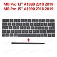 thumbnail image 4 of New English US Keyboard Keys Key Cap For MacBook Air Pro A1706 A1707 A1708 A1989 A1990 A1932 Keycap US 2016-2019 A1708, 4 of 4