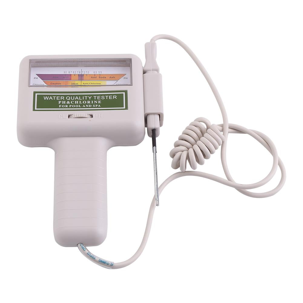 Esenlong PC 102B CL2 Chlorine & PH Tester Swimming Pool Spa Water Quality Analyzer with Probe 