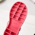 thumbnail image 4 of Xfvqtps Kids Girls Jelly Sandals Closed Toe Princess Flat Summer Beach Waterproof Fisherman Gladiator Sandals, 4 of 9