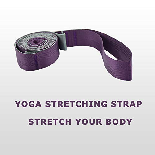 Nonelastic SANKUU Yoga Strap Multi-Loop Strap 12 Loops Yoga Stretch Strap 