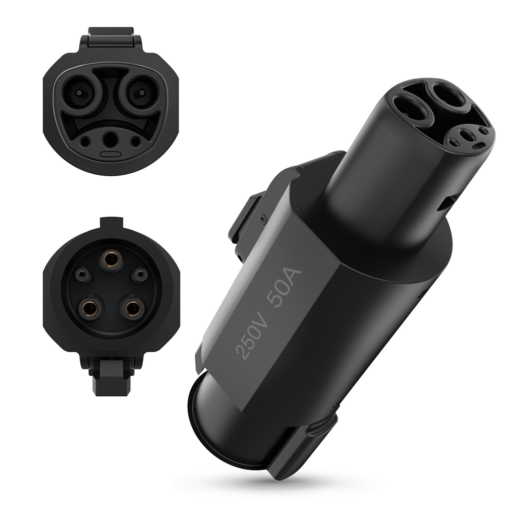 TYPE S ChargEV J1772 to Tesla NACS EV Charging Adapter for Tesla Model 3/Y/X/S/Cybertruck, Up to 50A Level 2 Charging, AC535380