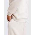 thumbnail image 5 of Buzo CRZ YOGA con media cremallera y cuello simulado blanco leche M, 5 of 5