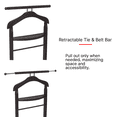 thumbnail image 2 of VL17014 Knight Valet with Extended Bar and Key Rack in Walnut, 2 of 7