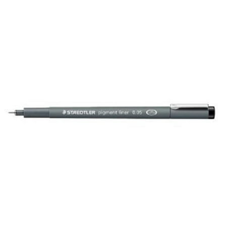 Penna A Rotella Staedtler 308-9BKD - Punta 0.2 Mm, Inchiostro Pigmentato Nero, Ideale Per Tecnica E Schizzi - Foto 2
