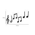 thumbnail image 2 of Pegatina de pared con espejo de moda con nota musical y personalidad creativa, 2 of 5
