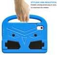 thumbnail image 6 of Portable Heavy Duty Kids Case for Lenovo Tab M9 2023, EVA Shockproof Armor Military Grade Lens Protection Case with Kids Friendly Handle Foldable Stand Bracket Case,Blue, 6 of 6