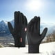 thumbnail image 3 of Guantes de ciclismo Guantes para correr Guantes de entrenamiento cálidos a prueba de viento Guantes deportivos para Negro M, 3 of 7
