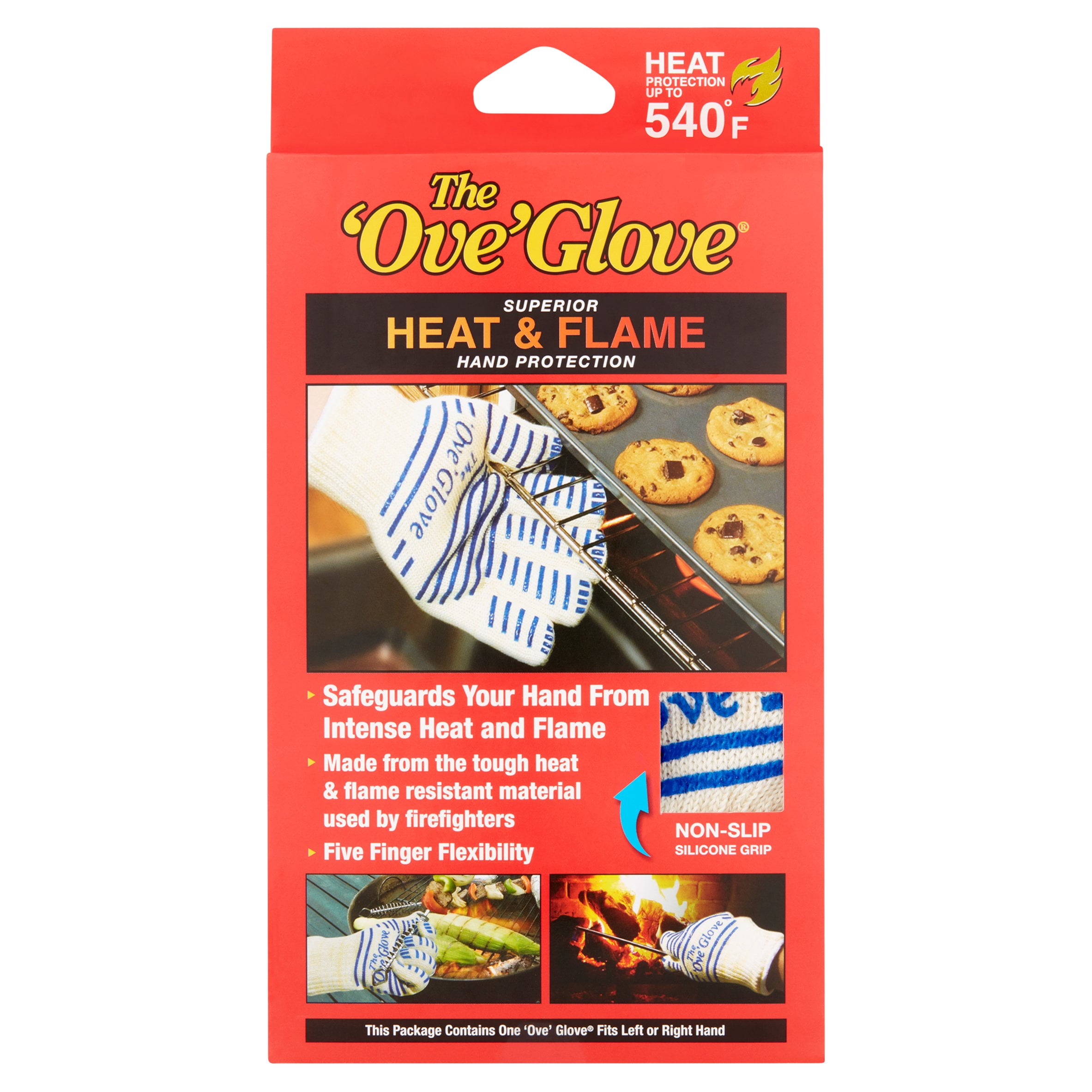 OVE GLOVE Oveglove Oven Kitchen Glove Mitt Up To 540 Degrees Washable 