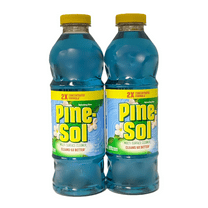 Pine Sol Multi Surface & Floor Cleaner, Blue Refreshing Clean Scent, 24 Oz. - 2 Pack
