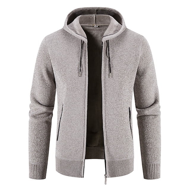 Chaquetas para hombres Abrigos Abrigos Moda Otoño e invierno Cuello alto Suéter Chaqueta de lana informal Odeerbi ODB-5