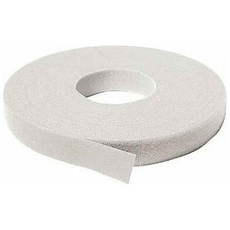 Velcro Brand Back-to-Back Strap, No Adhesive, 37.5 ft, 3/4 in W, White 189811
