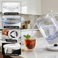 thumbnail image 5 of OVENTE Electric Kettle with 1.5L Borosilicate Glass, 1500W Fast Boiling Water Heater for Coffee or Tea, Easy to Fill Lid, Auto Shut-Off, Boil-Dry Protection & Stainless Steel Filter, White KG516W, 5 of 9