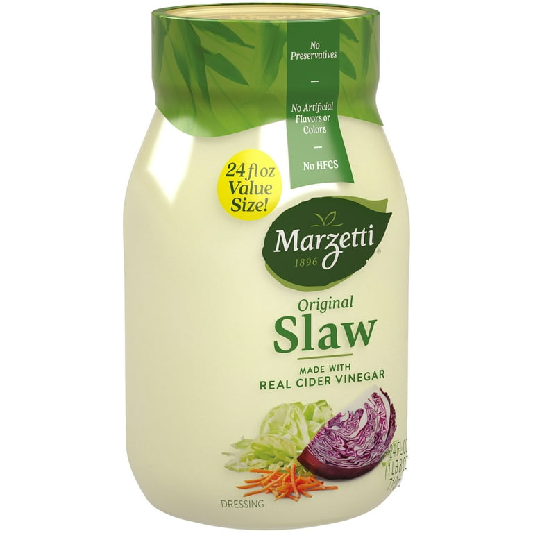 Marzetti Original Slaw Refrigerated Salad Dressing, 24 Fluid oz Jar -  Walmart.com