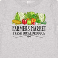 thumbnail image 4 of Inktastic Farmers Market Fresh Local Produce Boys or Girls Baby T-Shirt, 4 of 5