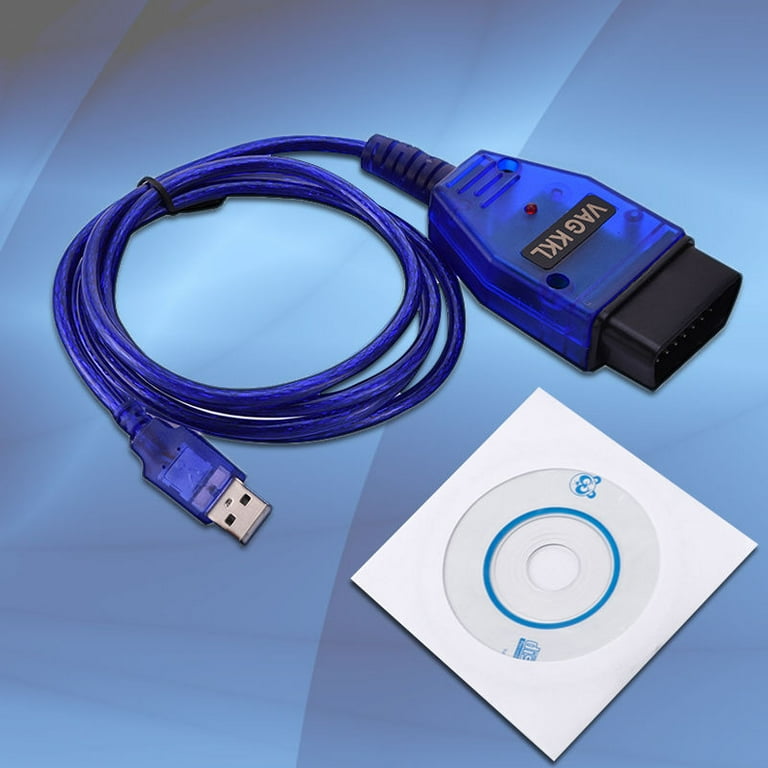 Câble USB Scanner VAG KKL - Interface De Diagnostic OBD2 Avec Puce