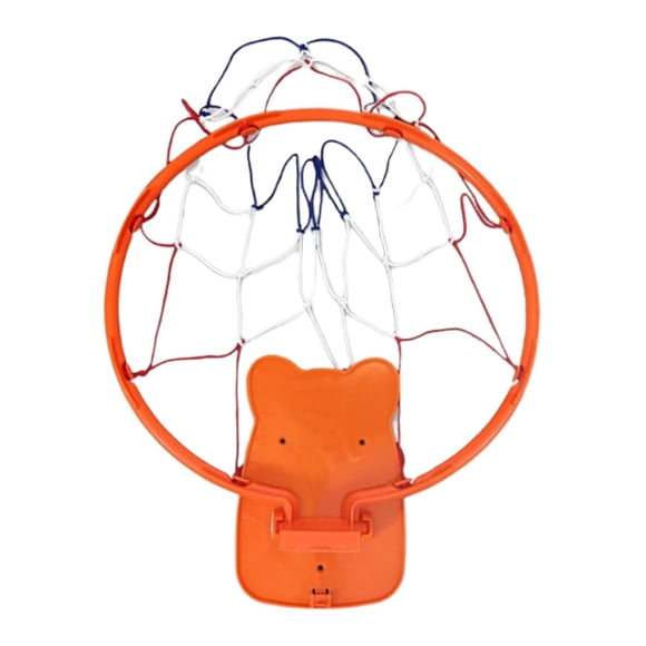 Aro de baloncesto para la bola silenciosa Barnoncesto Basketball Accesorios Sturdy Accesorios Práctica jugando reemplazo Conveniente para niños