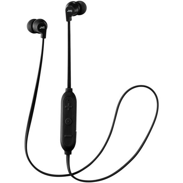 JVC JVCHAFX21BTB Écouteurs Intra-Auriculaires avec Microphone & Bluetooth&44; Noir