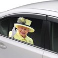 thumbnail image 1 of Calcomanía de Ventana de Coche ANGGREK PVC Impermeable Queens Jubilee 2022, 1 of 8
