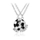 thumbnail image 1 of Collar BFF de 2 uds para 2 pelotas de fútbol a juego, collar con colgante de baloncesto para mujeres y hombres, regalo de joyería de pelota deportiva, 1 of 5