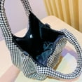 thumbnail image 3 of Sonducket El bolso de las mujeres Bling Bling Sparkle añade glamour al atuendo bolsos de mano de cristal bolso de mano de diamantes de Bolsas de mensajero y de hombro, 3 of 6