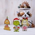 thumbnail image 4 of The Grinch Who Stole Christmas Max The Dog Chunky Wood Bobblehead Décor, 6.5" Tall, Brown, 4 of 5