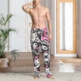 thumbnail image 6 of Lsque Sanrio Print Men's Pajama Pants, Lounge Pant - Comfortable Home Wear,Elastic Waistband, Stylish Design-Large, 6 of 9