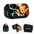 thumbnail image 2 of Estuche de lápices de lona Bling Bling doble capa con cremallera Gran capacidad, 2 of 4