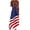 Multicolor, variant on Qiopertar Women's Independence Day Print Round Neck Dress Casual Sleeveless Maxi Dress Fashion Party Vacation Boho Flowy Ankle Length Dress, XXL