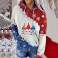 thumbnail image 2 of Sudaderas Con Gráficos Navideños Para Mujer, Blusa Holgada de Manga Larga Con Estampado Navideño A La Moda, Sudaderas Con Capucha Informales, Tops Odeerbi ODB200817, 2 of 5