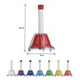thumbnail image 5 of Campanilla 8 Nota Campana de metal diatónico Campana de colores Campanas de percusión de mano Kit Juguete musical para niños Niños para la enseñanza de aprendizaje musical Romacci  Campanilla, 5 of 6