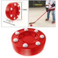 thumbnail image 6 of Premium Street Replacement, Roller Hockey Puck for better, Passing, Stick handling, Quad Hockey Training, 6 of 9