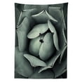thumbnail image 3 of Ambesonne Floral Tablecloth Rectangular Table Cover, Flourishing Grey Cactus, 52"x70", Grey, 3 of 4