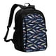 thumbnail image 1 of Balery Sardine Mochila con carga USB para hombre y mujer - Mochila impermeable y antirrobo para laptop con puerto USB para viajes, trabajo, 1 of 7